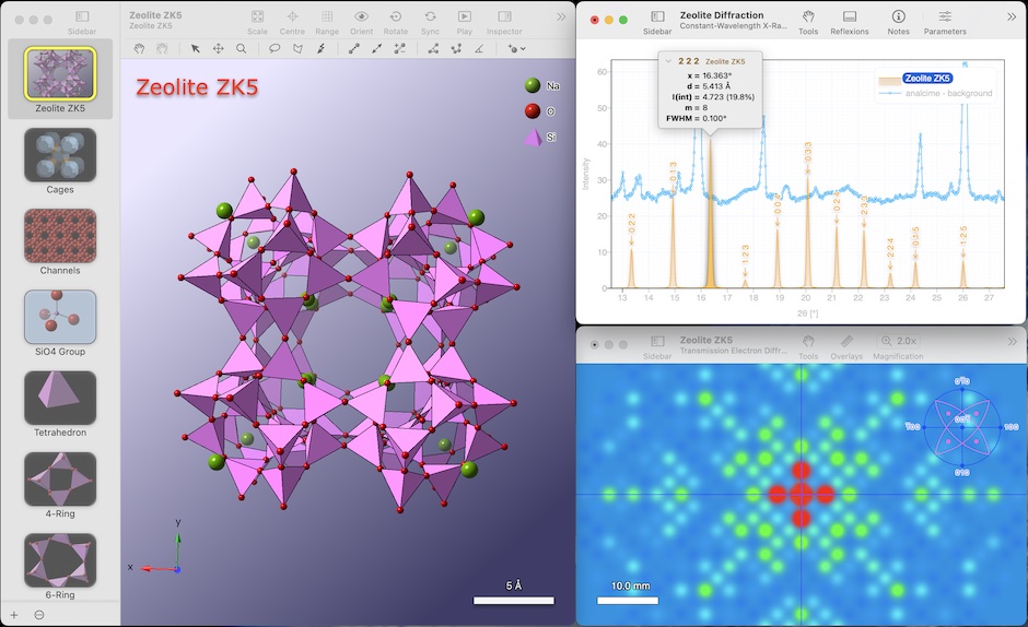 The CrystalMaker Office